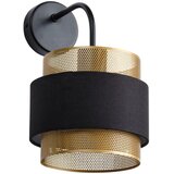 Osram zidna lampa decor hornet 1xE27/10W/230V crna/zlatna Cene