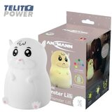 Ansmann ( 4814 ) hamster lilli noćna lampa | led silikonska lampa za decu u