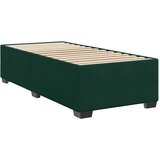 Box spring krevet s madracem tamnozeleni 90x190 cm baršunasti | shoptok.hr