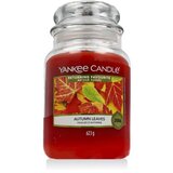 Yankee Candle Autumn Leaves 623 g dišeča svečka | Shoptok.si