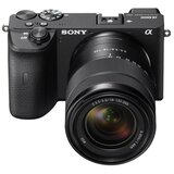 Sony Alpha 6600 ILCE6600MB.CEC E-mount APS-C fotoaparat crni+objektiv 18-135 f/3.5-5.6 digitalni fotoaparat
