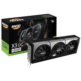 Inno3d NVIDIA GEFORCE RTX 5080 X3 OC 16GB GDDR7 256bit, 2460 MHz / 30Gbps, 3x DP, 1x HDMI, 3 fan, 2,5 slot N50803-16D7X-17603930 Cene