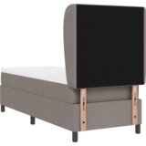  Postelja s podlago s kazi 80x200 cm v taupe tkanini, (22052288) | Shoptok.si