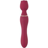 You2Toys Rosenrot - punjivi vibrator za masažu od ružičastih vlakana (crveni) | shoptok.hr
