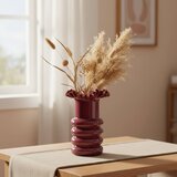 Ad trend Vaza Todd 21xh30cm / bordo / steklo, (5000199659) | Shoptok.si