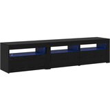 TV ormar 2 pcs Crni hrast 180 x 35 x 40 cm Konstruirano drvo | Eponuda.ba