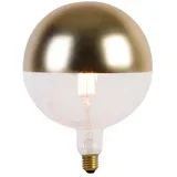LED prigušiva sijalica sa vrhom FILAMENT G200 E27/6W/230V 1800K zlatna CRI 90