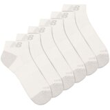 New Balance Športne nogavice ACTIVE LOW CUT SOCKS 6 PACK Bela Cene