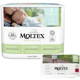 Pelene Pure&Nature 1, 2-5 kg, 22/1+ Vlažne maramice, 60 komada