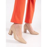Sergio Leone Beige pumps on a heel | Shoptok.si