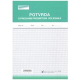 NARODNE NOVINE-UT III-3 POTVRDA O PREDANIM PREDMETIMA BOLESNIKA; Blok 2 x 50 listova, 14,8 x 21 cm | shoptok.hr
