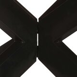 Blagovaonski stol okrugli 175 x 75 cm masivno obnovljeno drvo | shoptok.hr