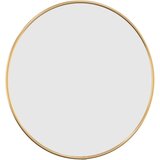 Zidno ogledalo zlatno Ø 40 cm okruglo | Eponuda.com