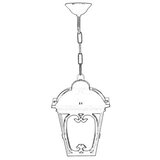 Opviq Vanjska zidna lampa BFE-68181-BSY, 55 cm, E27, 40W, IP65, Crna | Eponuda.ba