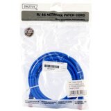 Digitus DK-1644-030/B RJ45 omrežni kabel CAT6 S/FTP 3 m modra brez halogena, zviti pari, z zaščitnim zapornim zatičem, ognjevaren 1 kos, (21218911) | Shoptok.si