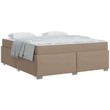  Konstrukcija postelje z vzmetnico Kapučino 180 x 200 cm blago, (5000126421) | Shoptok.si