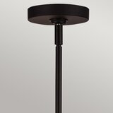  Alora Mood ALM-SYLVIA4-BK-CL - Luster na štapu SYLVIA 4xE14/40W/230V crna | Eponuda.com