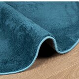  Tepih OVIEDO kratkih vlakana tirkizni Ø 120 cm | shoptok.hr