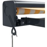  Tenda na uvlačenje žuto-bijela 3 5 x 2 5 m tkanina i aluminij | shoptok.hr
