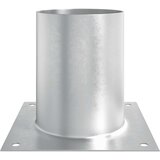  Okrugli sidrište u zemlji 4 pcs Srebrna 18 x 18 x 15 cm Metal | shoptok.hr