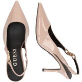 Guess Čevlji s peto in s paščki 'Nassha ' bež | Shoptok.si