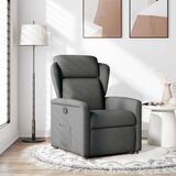 vidaXL Naslonjač od tkanine tamnosivi | shoptok.hr