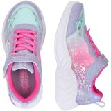 Skechers Superge 'UNICORN DREAMS - WISHFUL MAGIC' voda / svetlo lila / neonsko roza / srebrna | Shoptok.si