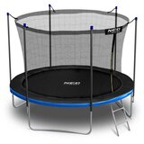 Neo-Sport vrtni trampolin 312 cm (10 ft) s unutarnjom mrežom i ljestvama, plavi | shoptok.hr