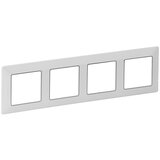 Legrand 754034 - Okvir za prekidače VALENA LIFE 4P beli/hrom Cene