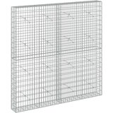  Gabion s žicom debljine 5 mm i mrežom 5x10 cm 200x20x200 cm Slike
