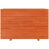  Vrtno cvetlično korito voščeno 110x40x72 cm trdna borovina | Shoptok.si