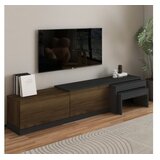 Hanah home TV polica Nest Anthracite Antique Walnut | Eponuda.com