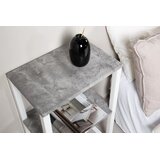 Venture Home noćni ormarić Rise (art. 29919-660), siva i bijela Slike