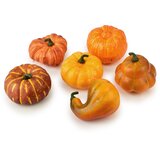 Mondex Okrasne buče plastika Mave mix oranžna 6kos, (5000338494) Cene