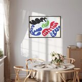  Slika - Henri Matisse – Lagoon III (from Jazz) 120x80 U crnom drvenom okviru | shoptok.hr