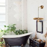 Toolight Zidni svijećnjak APP1356-1W OLD GOLD 30 cm | shoptok.hr