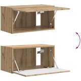  Set omare za televizijo na steni 4 pcs Umetni hrast, (5000132510) | Shoptok.si