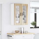  Zidni stakleni ormarić PORTO Sonoma hrast 60 x 31 x 80 cm | Eponuda.ba