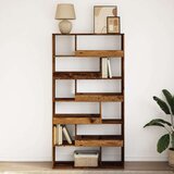 vidaXL Knjižna omara starinski les 100x33x187,5 cm inženirski les | Shoptok.si