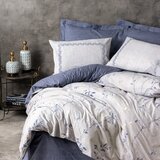 Cotton Box Set posteljine Mode Line Nitsa, Double, 220x240 cm, Plavo-sivi Cene