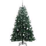  Umjetno božićno drvce 300 LED sa šarkama i kuglicama 180 cm | shoptok.hr