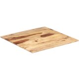 vidaXL Stolna ploča od masivnog drva šišama 15 - 16 mm 80 x 80 cm | shoptok.hr