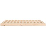  Okvir za krevet od masivnog drva 135 x 190 cm bračni | shoptok.hr