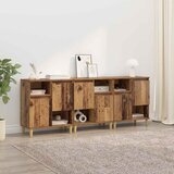 vidaXL Stranske omare 3 pcs Star les 60 x 35 x 70 cm Konstruiran les | Shoptok.si