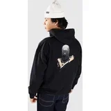 Black Crack Pulover s kapuco black crack