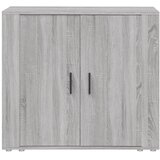  Komoda sivog hrasta sonome 80x33x70 cm od konstruiranog drva | shoptok.hr