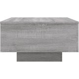  Stolić za kavu siva boja hrasta 55x55x31 cm konstruirano drvo | Eponuda.ba
