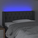  LED uzglavlje tamnosiv 93x16x78/88 cm od tkanine | shoptok.hr
