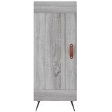  Visoka komoda siva sonome 34,5x34x180 cm od konstruiranog drva | shoptok.hr