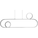 Toolight viseća led stropna svjetiljka APP810-CP chrom + daljinski upravljač | shoptok.hr